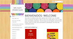 Desktop Screenshot of profesoraruiz.com